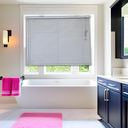 Ver imagem 7 de Persiana Horizontal Pvc Block Cinza 60 (l) X 80 (a) Cm Lâminas Alta Cobertura e Kit de Instalação