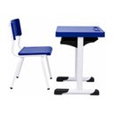 Ver imagem 5 de Conjunto Escolar com Apoio para Livros - (Mesa e Cadeira) - Juvenil 6 a 09 Anos - Realplast - 40999