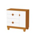 Ver imagem 2 de Cômoda Sapateira Infantil Apolo 4 Gavetas 1 Porta para Bebê