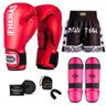 Kit Boxe Muay Thai Fheras Tradicional (01000697) - 1