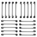 Ver imagem 1 de Barra de Apoio 40cm Aço Inox Kit 20 Unidades Acessibilidade Idoso Cadeirante Deficiente Banheiro Box