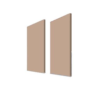 Painel Acústico Bl Acoustic 1502 - 120x60cm - Bege - 50mm