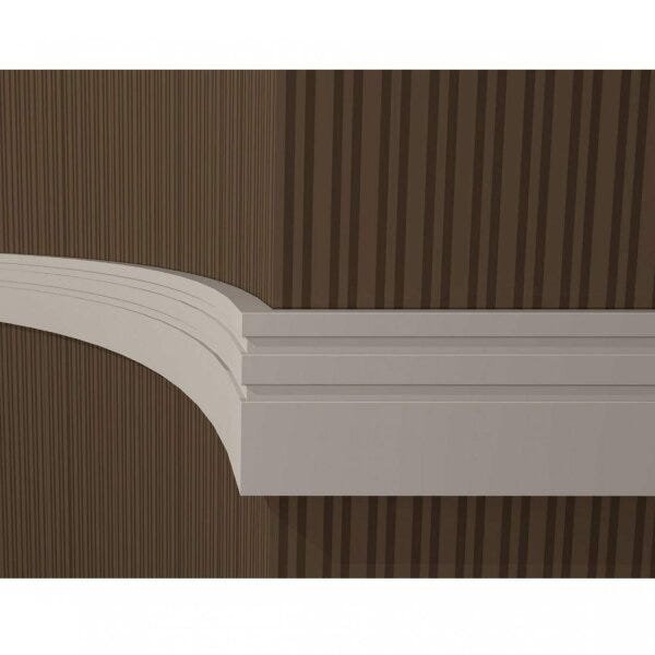 Rodameio/Moldura Eco Flexível Autocolante 10mmx8cm Metro Linear FX805BRA10 Artyflex - 2