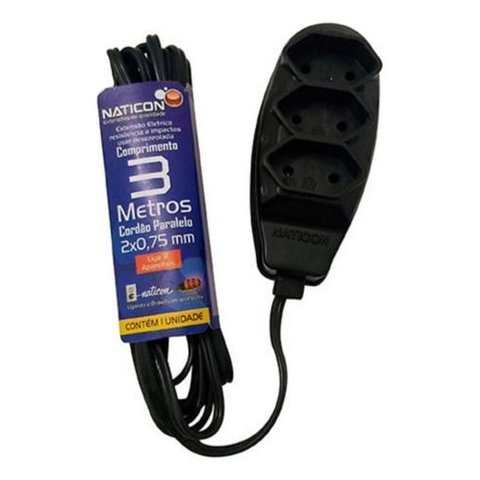 Extensao Extandart 3mts Naticon 2p