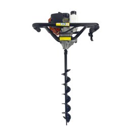 Perfurador de Solo Gasolina 52cc Brocas 10+15+25cm+ext 60cm - 3