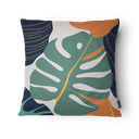 Ver imagem 2 de Kit 3 Capas de Almofada 43x43cm Microfibra Floral Monstera