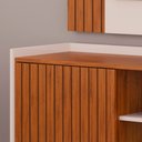 Ver imagem 4 de Painel Trend com Rack Bancada Flat Dj Móveis para Tvs de até 65 Polegadas