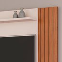Ver imagem 6 de Painel Trend com Rack Bancada Flat Dj Móveis para Tvs de até 65 Polegadas