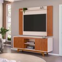 Ver imagem 1 de Painel Trend com Rack Bancada Flat Dj Móveis para Tvs de até 65 Polegadas