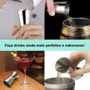 Ver imagem 3 de Kit 2 Dosador Duplo Inox Medidor Bebida Drink Bar 25/50ml