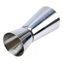 Ver imagem 5 de Kit 2 Dosador Duplo Inox Medidor Bebida Drink Bar 25/50ml