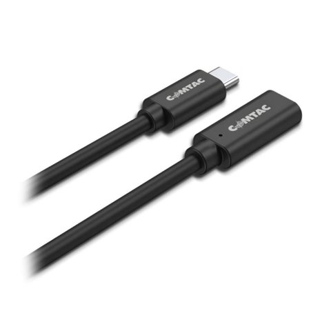 Cabo Extensor Usb-c Macho/fêmea - 10 Metros - Preto - Comtac - 28129422