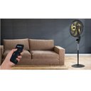 Ver imagem 5 de Ventilador de Coluna Mallory Chronos com Controle Remoto e Painel Touch Preto e Dourado 40cm - 127v