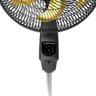 Ventilador de Coluna Mallory Chronos com Controle Remoto e Painel Touch Preto e Dourado 40cm - 127v - 3