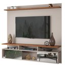 Ver imagem 7 de Painel Para Tv Supreme Porta Com Espelho Off White / Imbuia