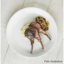 Ver imagem 4 de Jogo De 12 Pratos Raso Coup Liso Germer Porcelana Branca 27cm