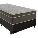 Ver imagem 5 de Cama Box Suede Solteiro + Colchão Sereneprime Molas Ensacadas 88x188x65 Preto