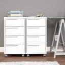 Ver imagem 1 de Conjunto 2 Gaveteiros com 4 Gavetas Maia