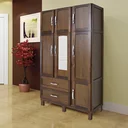 Ver imagem 1 de Guarda-Roupa Solteiro 7 Portas 2 Gavetas Fortaleza