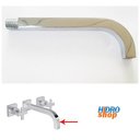 Ver imagem 1 de Bica Lavatório Parede Deca Clean 1178C CLN - 4908828 4908.828