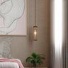 Luminária Pendente Indiana Moderno em Madeira com Lâmpada T30 - 3