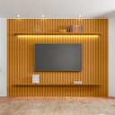 Ver imagem 1 de Painel Ripado Roma com LED Cinamomo