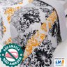 Edredom Casal Dupla Face Antialérgico Estampado 235x190cm BF Colchões - 4