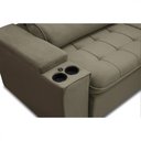 Ver imagem 3 de Sofá Ferguile Genebra 3 Lugares Com Porta Copo e USB