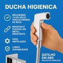 Ver imagem 3 de Ducha Higiênica Quadrada Cromada Vogue Luxo