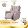 Poltrona da Mamãe Reclinável Carinho Rose - Star Confort - 9