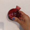 Ver imagem 6 de Vaso Decorativo Enfeite Casa Garrafa Home&Co Vidro 9x7x7cm Vinho