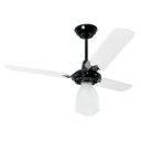 Ver imagem 1 de Ventilador Teto Controle Remoto Lumi Loren Sid Preto - 220V