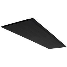 Forro de PVC 8mm 10 UN AZN - Preto - 1