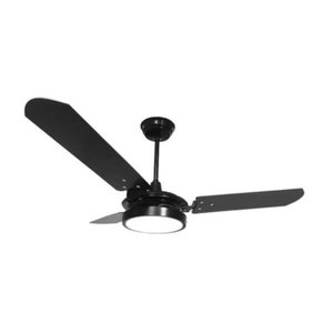 Ventilador de Teto Ventex Valen Preto 127V com Controle