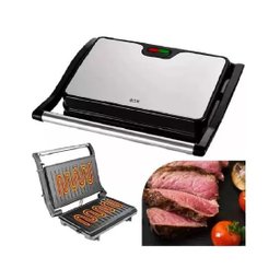 Mini Grill Bak Sanduicheira Inox Gourmet Led Indicadora - Bak Emb-utilit 110v - 3
