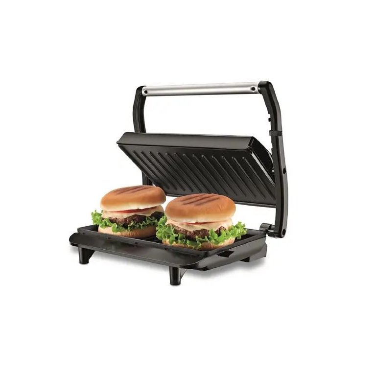 Mini Grill Bak Sanduicheira Inox Gourmet Led Indicadora - Bak Emb-utilit 110v
