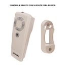 Ver imagem 2 de Ventilador Teto Ventex Valen Preto Mogno 220V com Controle