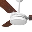 Ver imagem 3 de Ventilador Teto Ventex Valen Branco Mogno 220V com Controle