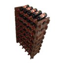 Ver imagem 3 de Adega Vinho Madeira 40 Garrafas Cor Imbuia C05