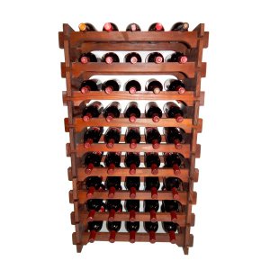 Adega Vinho Madeira 45 Garrafas Cor Imbuia C05