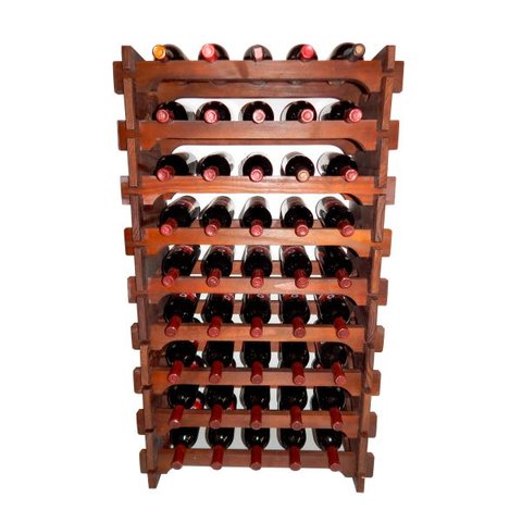 Adega Vinho Madeira 45 Garrafas Cor Imbuia C05