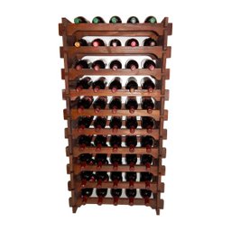 Adega Vinho Madeira 50 Garrafas Cor Imbuia C05 - 1