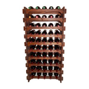 Adega Vinho Madeira 50 Garrafas Cor Imbuia C05