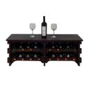 Ver imagem 2 de Adega Vinho Madeira 16 Garrafas Tipo Mesa Cor Imbuia C08