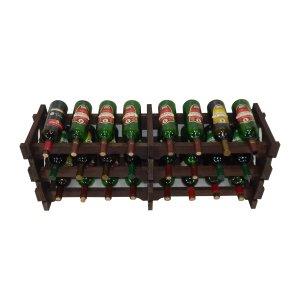 Adega Vinho Madeira 24 Garrafas Cor Imbuia C08