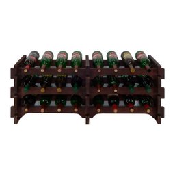 Adega Vinho Madeira 24 Garrafas Cor Imbuia C08 - 3