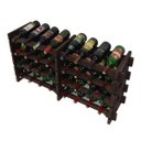 Ver imagem 2 de Adega Vinho Madeira 32 Garrafas Cor Imbuia C08 Cevey Adegas e Artesanatos