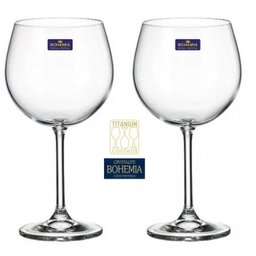 Jogo de Taça de Gin em Cristal com 6 Unidades Bohemia 600ml - 1