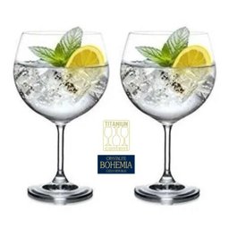 Jogo de Taça de Gin em Cristal com 6 Unidades Bohemia 600ml - 3