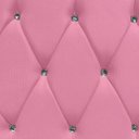 Ver imagem 3 de Cabeceira Solteiro Cama Box Quarto Estofada Barcelona 90cm:suede Rosa